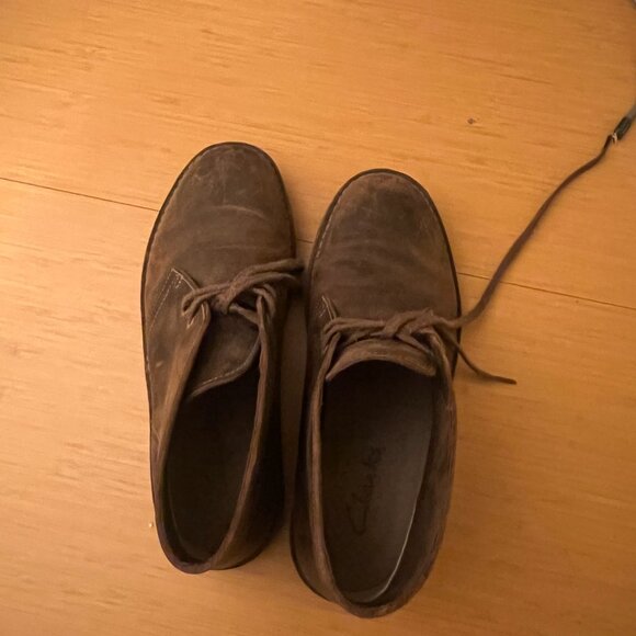 Clarks Desert Boot - dark brown leather, NWOT - Picture 2 of 5